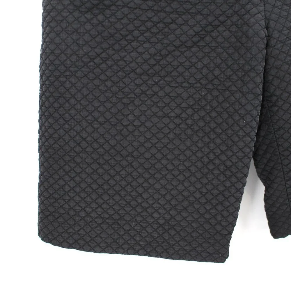 Christian Dior Black Cannage Diamond Stitch Quilted Bermuda Boy Shorts Size 40 - Picture 4 of 10